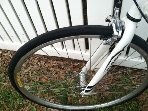 Handspun wheels and upgraded brakes make a world of difference.